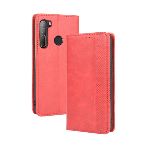 FORCELL BUSINESS Peňaženkový kryt HTC Desire 20 Pro červený