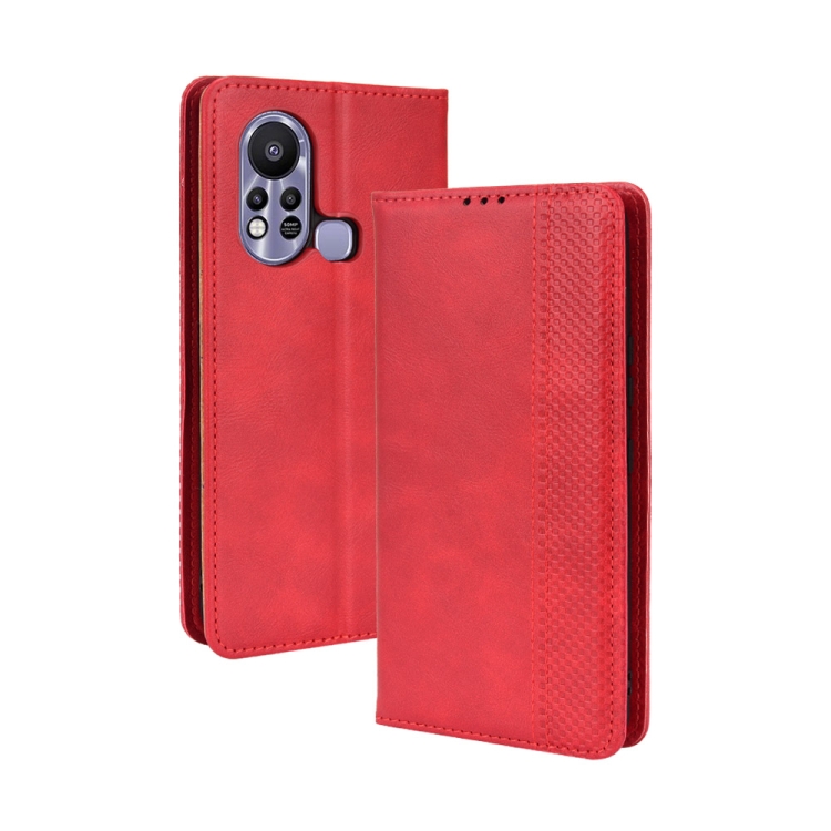E-shop BUSINESS Peňaženkový kryt pre Infinix Hot 11S / Hot 11S NFC červený