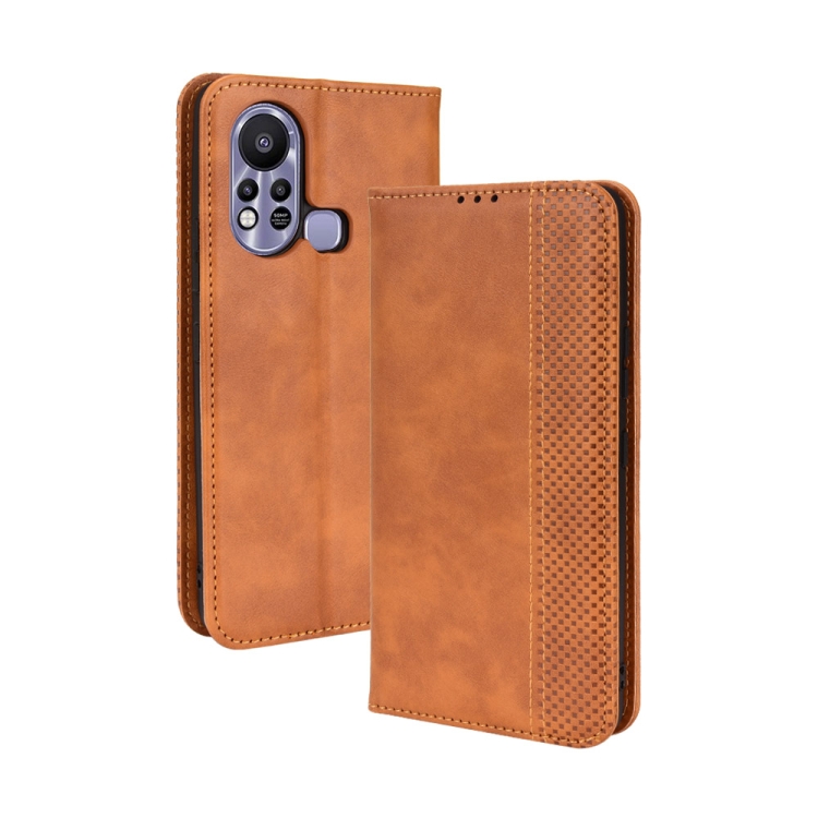 E-shop BUSINESS Peňaženkový kryt pre Infinix Hot 11S / Hot 11S NFC hnedý