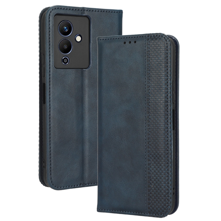 E-shop BUSINESS Peňaženkový kryt pre Infinix Note 12 / Note 12 Pro 5G modrý