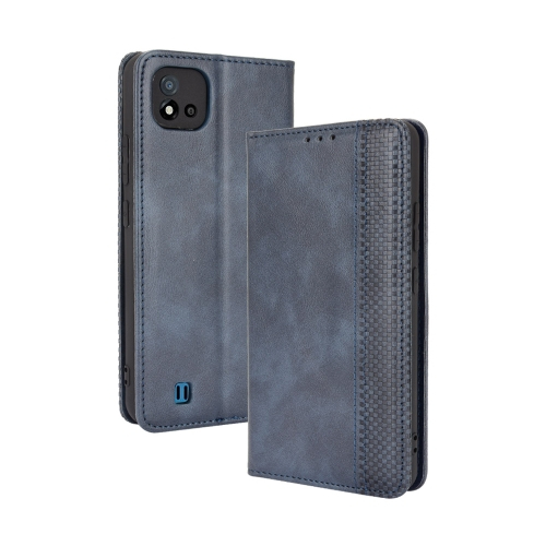 E-shop BUSINESS Peňaženkový kryt pre Realme C11 2021 modrý