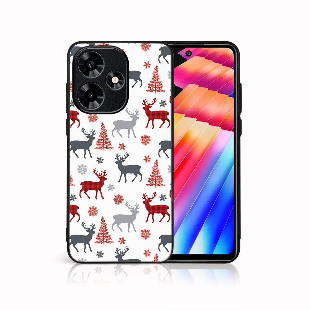E-shop MY ART Kryt s vianočným dizajnom Infinix Hot 30 DEER (068)