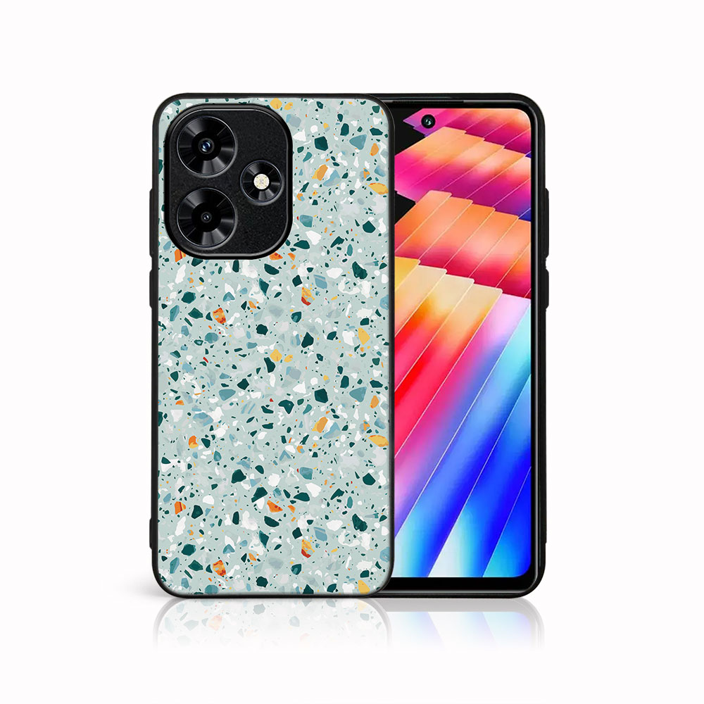 E-shop MY ART Ochranný kryt pre Infinix Hot 30 BLUE TERRAZZO (164)
