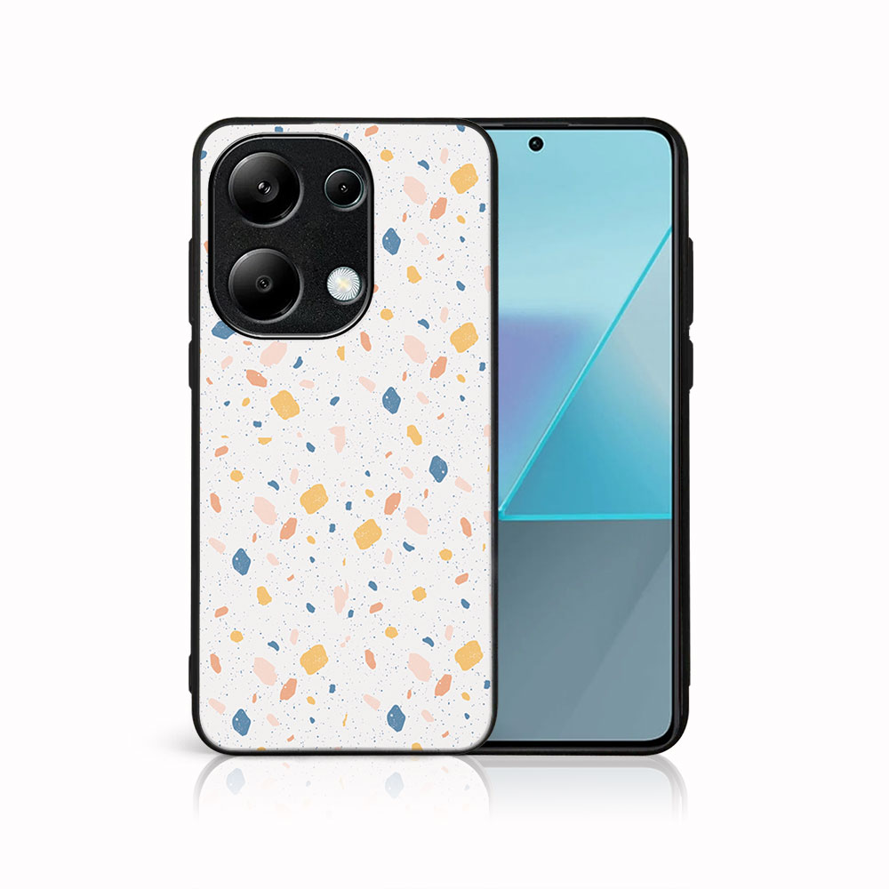 E-shop MY ART Ochranný kryt pre Xiaomi Redmi Note 13 ORANGE TERRAZZO (165)