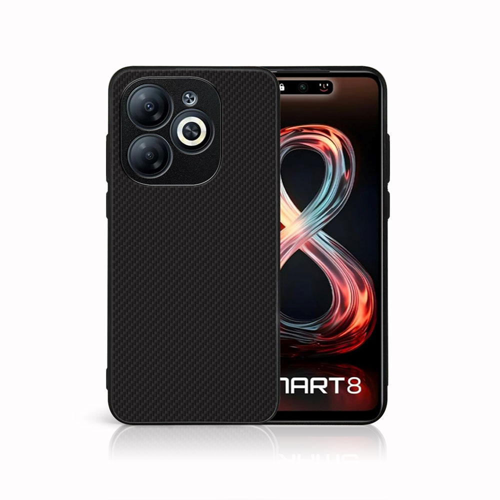 E-shop MY ART Ochranný kryt pre Infinix Smart 8 CARBON (231)