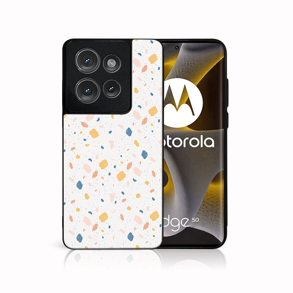 E-shop MY ART Ochranný kryt pre Motorola Edge 60 Neo / 50 Neo / ThinkPhone 25 / ThinkPhone 25 ORANGE TERRAZZO (165)