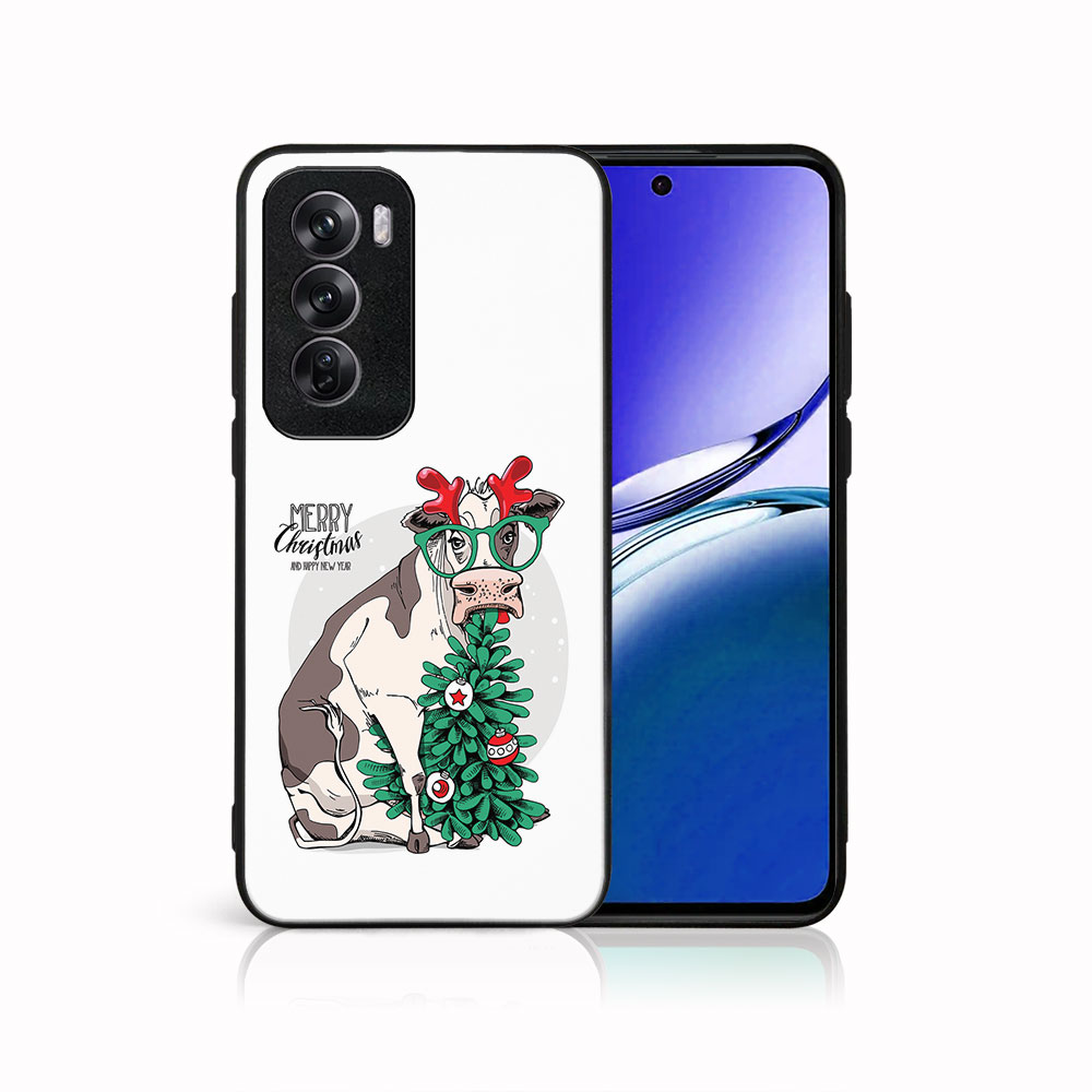 E-shop MY ART Kryt s vianočným dizajnom Oppo Reno12 5G MERRY CHRISTMAS (074)
