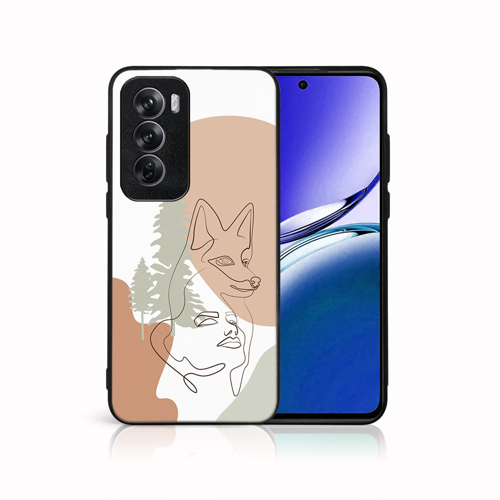 E-shop MY ART Ochranný kryt pre Oppo Reno12 Pro 5G FOX (191)