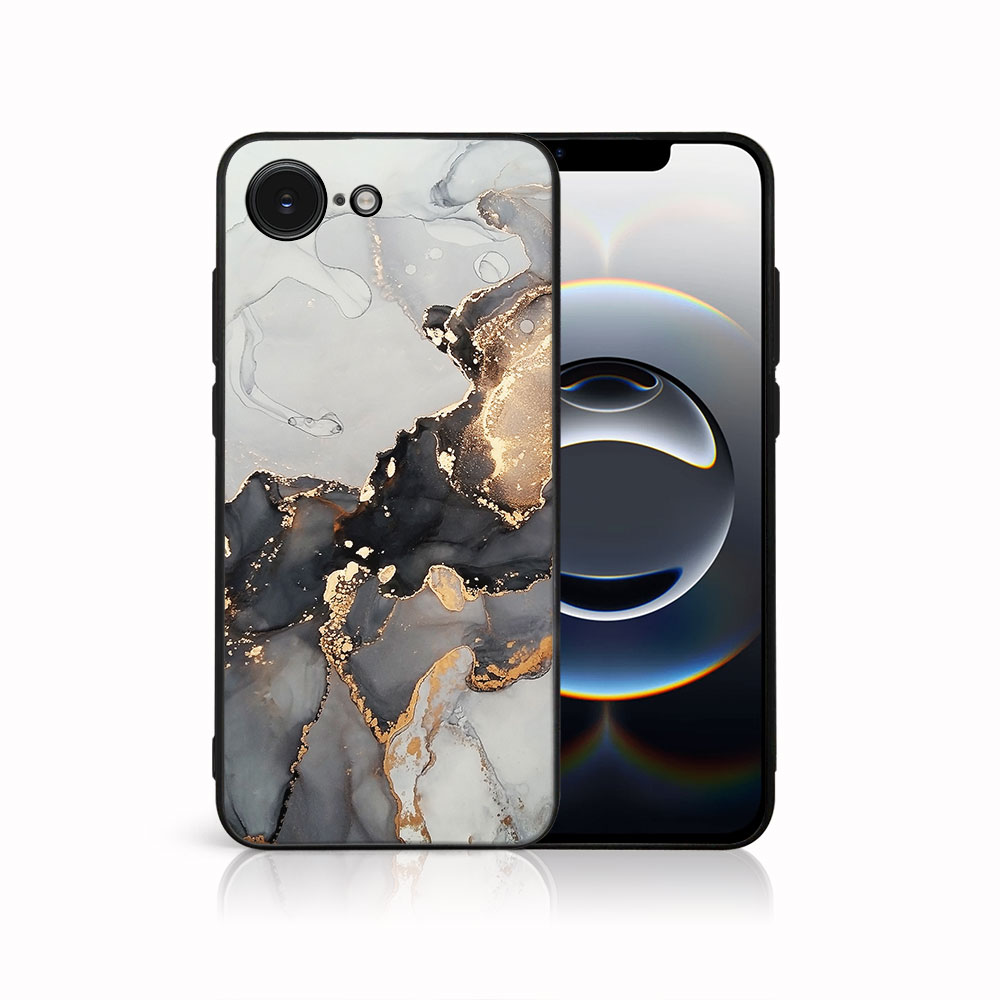 E-shop MY ART Ochranný kryt pre Apple iPhone 16e / iPhone 17e GREY MARBLE (140)