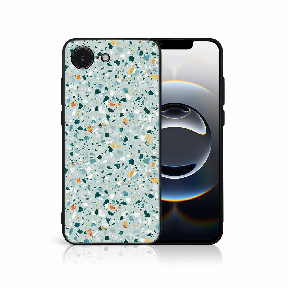 E-shop MY ART Ochranný kryt pre Apple iPhone 16e / iPhone 17e BLUE TERRAZZO (164)