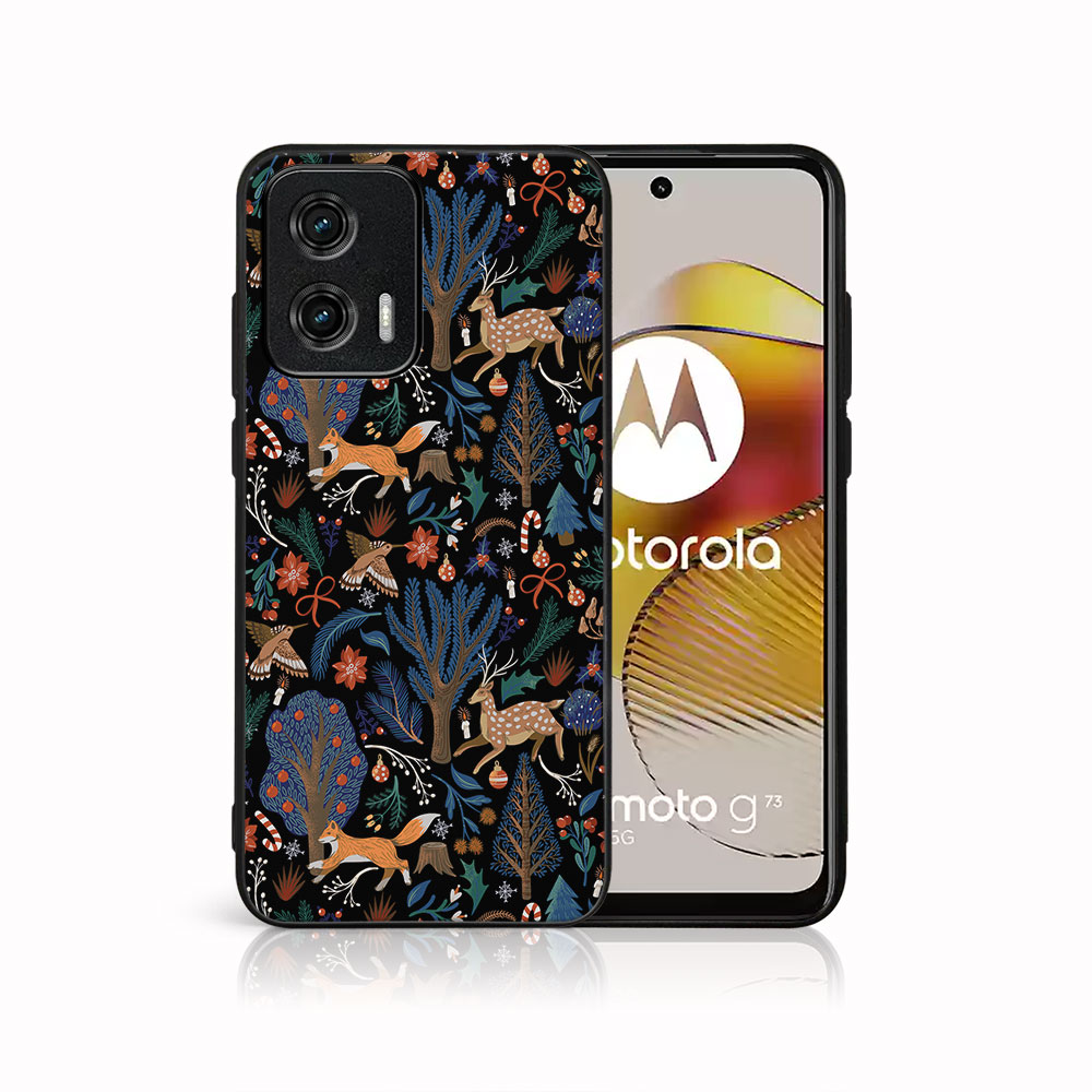 E-shop MY ART Kryt s vianočným dizajnom Motorola Moto G73 5G WINTER (071)