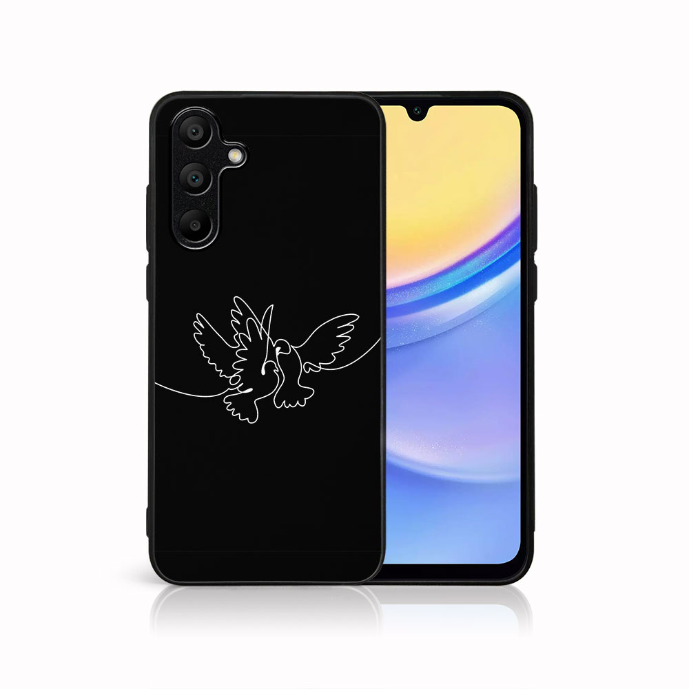 E-shop MY ART Ochranný kryt pre Samsung Galaxy A15 WHITE DOVE (195)