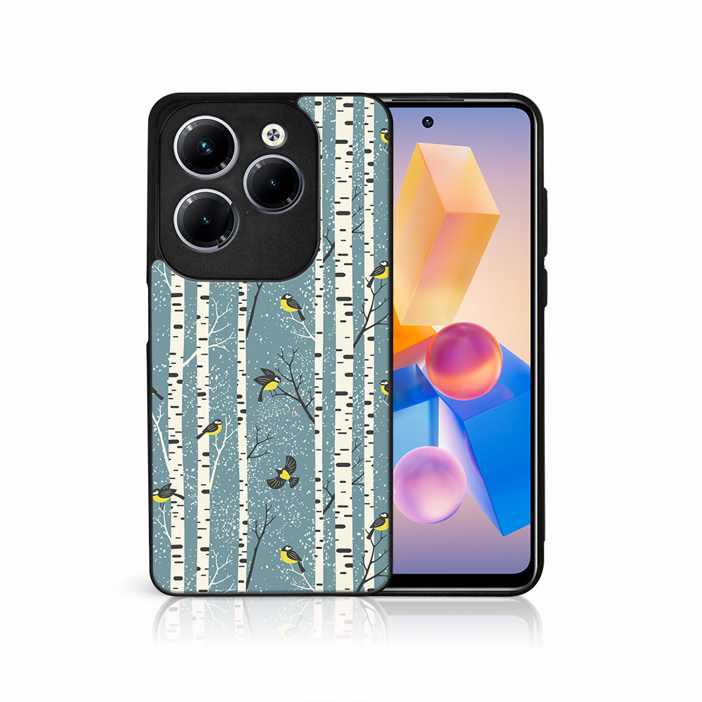 E-shop MY ART Kryt s vianočným dizajnom Infinix Hot 40 / Hot 40 Pro BIRCH (072)