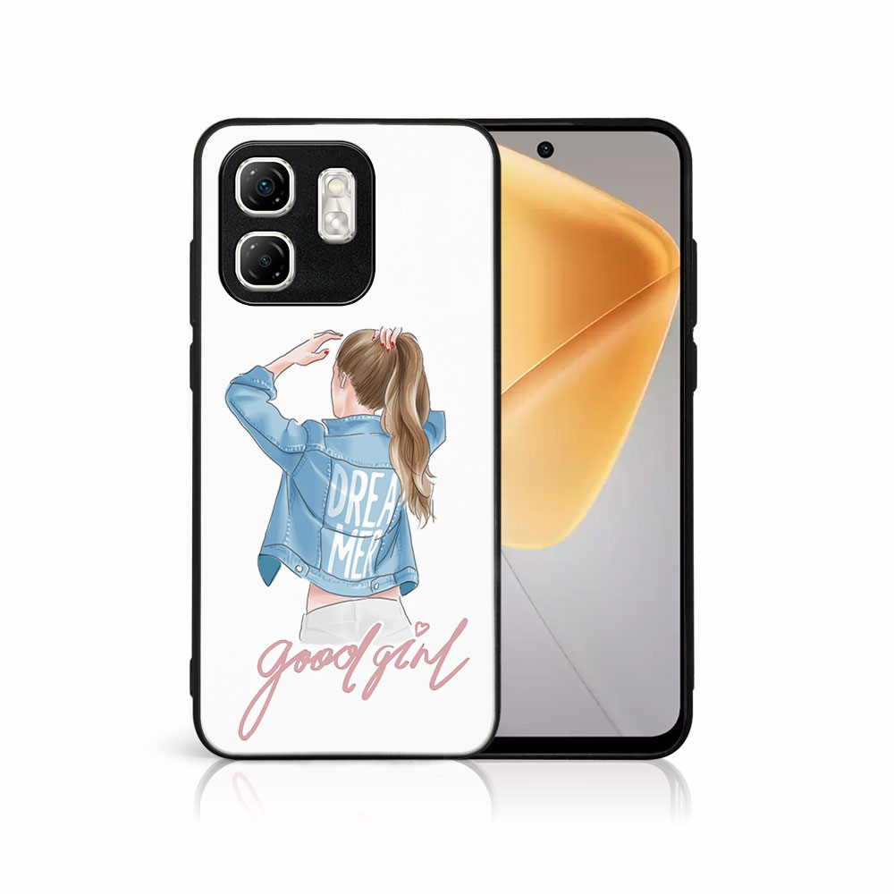 E-shop MY ART Ochranný kryt pre Infinix Hot 50i GOOD GIRL (130)