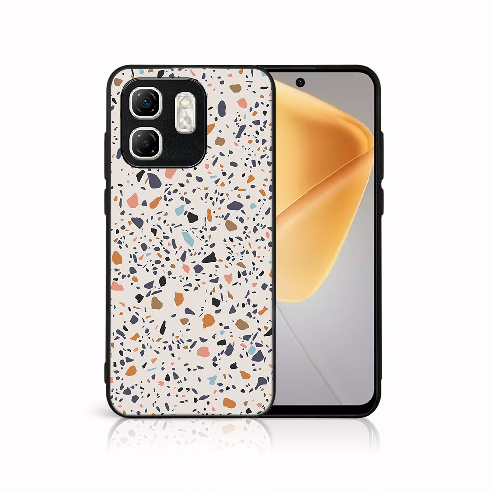 E-shop MY ART Ochranný kryt pre Infinix Hot 50i BEIGE TERRAZZO (162)