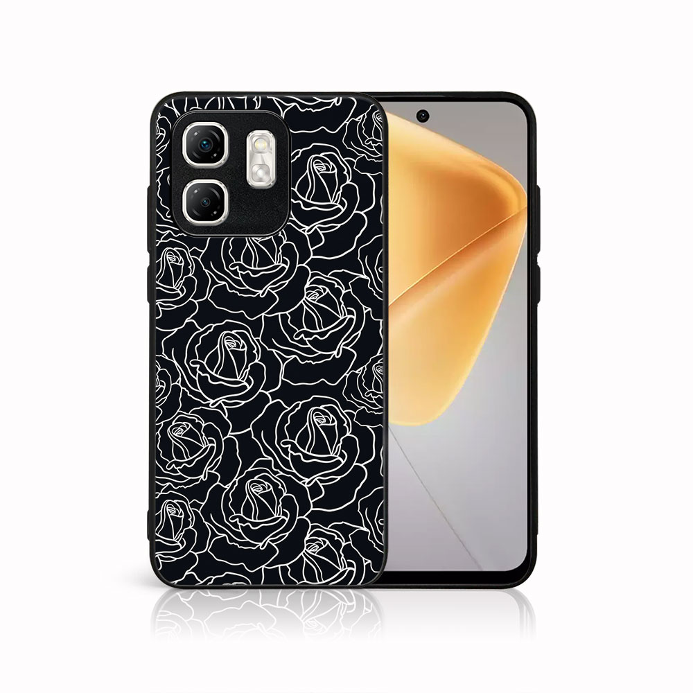E-shop MY ART Ochranný kryt pre Infinix Hot 50i ROSES (172)