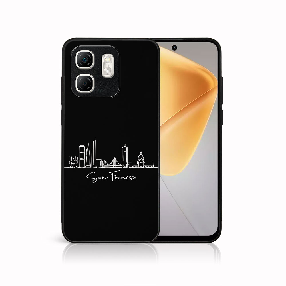 E-shop MY ART Ochranný kryt pre Infinix Hot 50i SAN FRANCISCO (212)