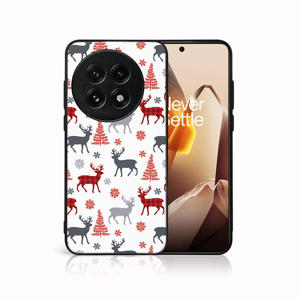 E-shop MY ART Kryt s vianočným dizajnom OnePlus 13 5G DEER (068)