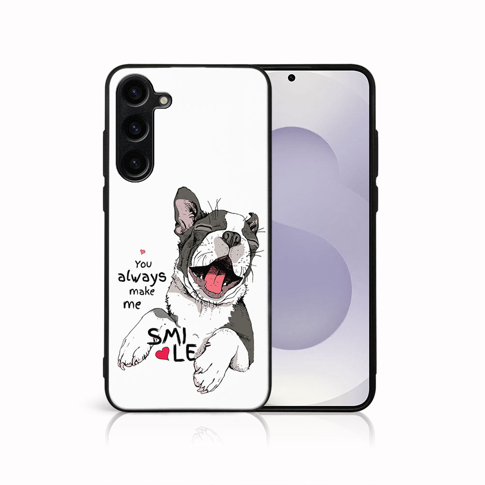 E-shop MY ART Ochranný kryt pre Samsung Galaxy S25 5G SMILE (189)