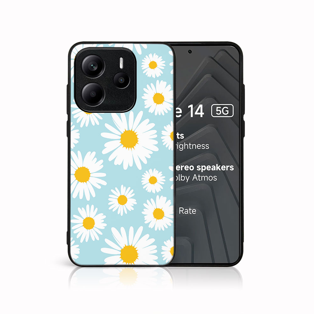 E-shop MY ART Ochranný kryt pre Xiaomi Redmi Note 14 5G CAMOMILE (124)