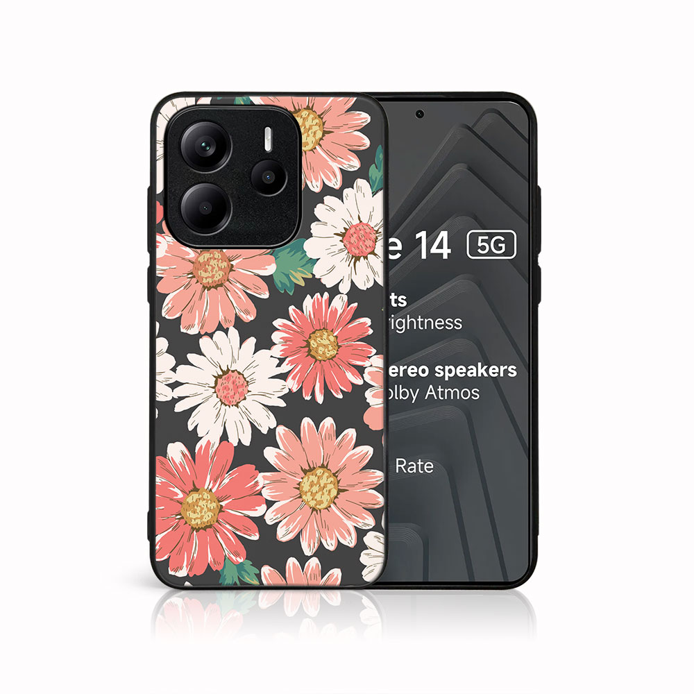 E-shop MY ART Ochranný kryt pre Xiaomi Redmi Note 14 5G DAISY (161)