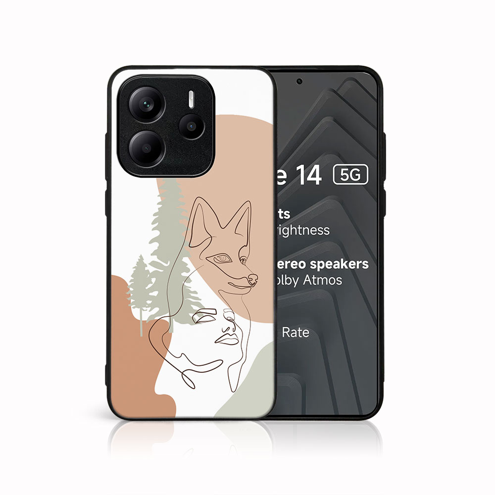 E-shop MY ART Ochranný kryt pre Xiaomi Redmi Note 14 5G FOX (191)