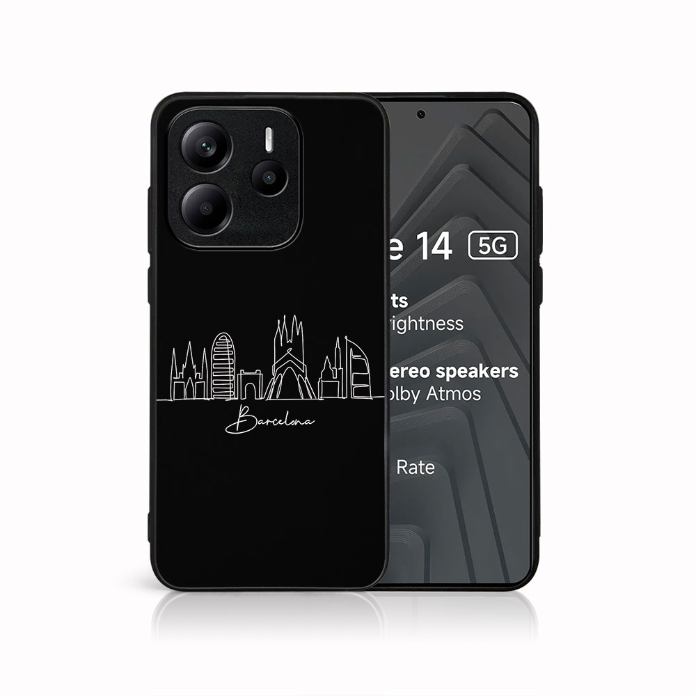 E-shop MY ART Ochranný kryt pre Xiaomi Redmi Note 14 5G BARCELONA (213)