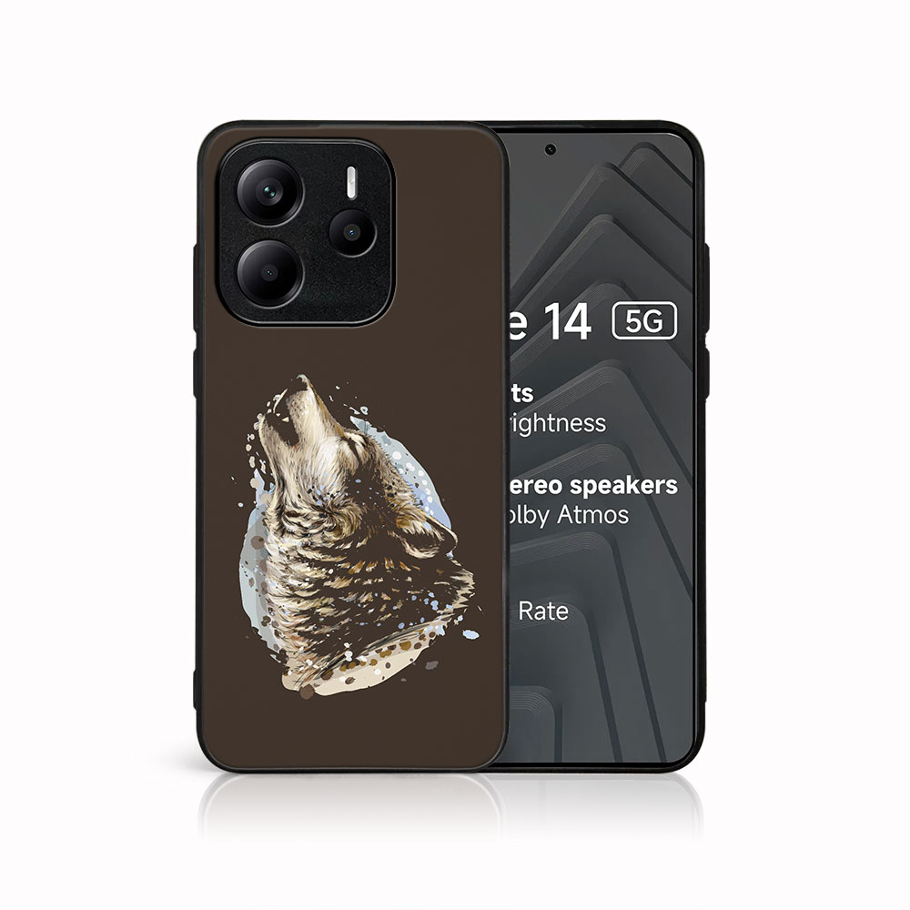 E-shop MY ART Ochranný kryt pre Xiaomi Redmi Note 14 5G HOWL (244)