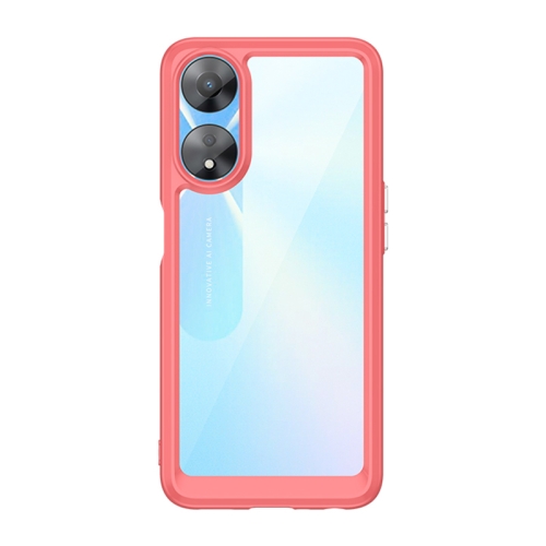 E-shop CRYSTAL Ochranný kryt pre Oppo A78 červený
