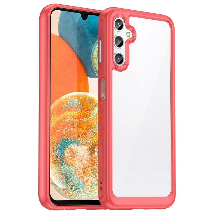 E-shop CRYSTAL Ochranný kryt pre Samsung Galaxy A14 červený