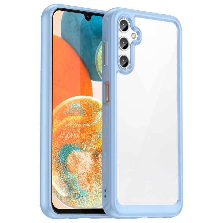 E-shop CRYSTAL Ochranný kryt pre Samsung Galaxy A14 svetlomodrý