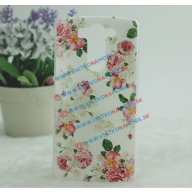 Plastový obal LG G3s (mini) FLOWERS