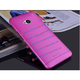 Ultratenký plastový kryt HTC One M7 ružový
