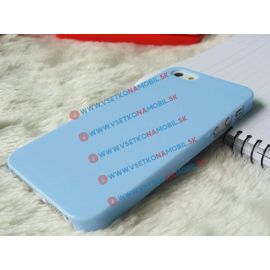 Plastový obal iPhone 5   / 5S / SE modrý