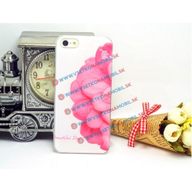 Plastový obal iPhone 5  / 5S / SE ružový