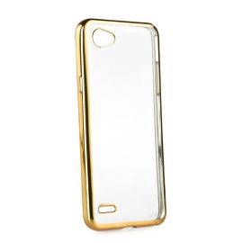 METALLIC Silikónový obal LG Q6 zlatý