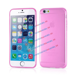 Silikónový obal iPhone 6 / 6S ružový