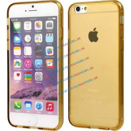 Silikónový obal iPhone 6 / 6S zlatý