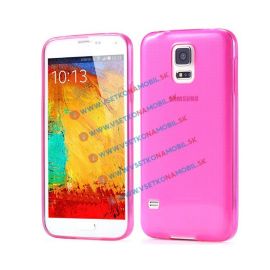 Silikónový obal Samsung Galaxy S5 ružový