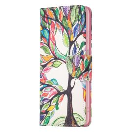 ART Peňaženkový kryt Motorola Moto G22 LIFE TREE
