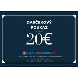 DARČEKOVÝ POUKAZ - HODNOTA 20€