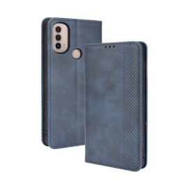BUSINESS Peňaženkový kryt pre Motorola Moto E20 / E30 / E40 modrý