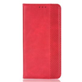 BUSINESS Peňaženkový kryt pre Motorola Moto G22 červený
