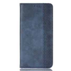 BUSINESS Peňaženkový kryt pre Motorola Moto G22 modrý