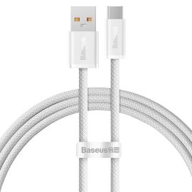 BASEUS CALD000602 100W Dátový kábel USB-USB Typ-C 1m biely