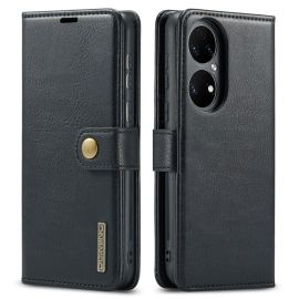 DG.MING Peňaženkový obal 2v1 Huawei P50 Pro čierny
