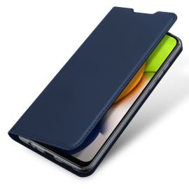 DUX Peňaženkový obal Samsung Galaxy A03 modrý