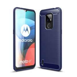 FLEXI TPU Kryt Motorola Moto E7 modrý