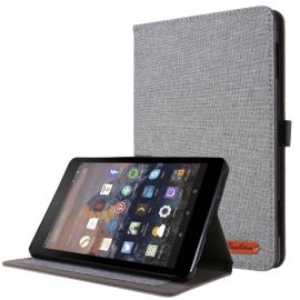 FABRIC Zaklápací obal pre Amazon Kindle Fire HD 10 šedý