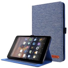 FABRIC Zaklápací obal pre Amazon Kindle Fire HD 10 modrý